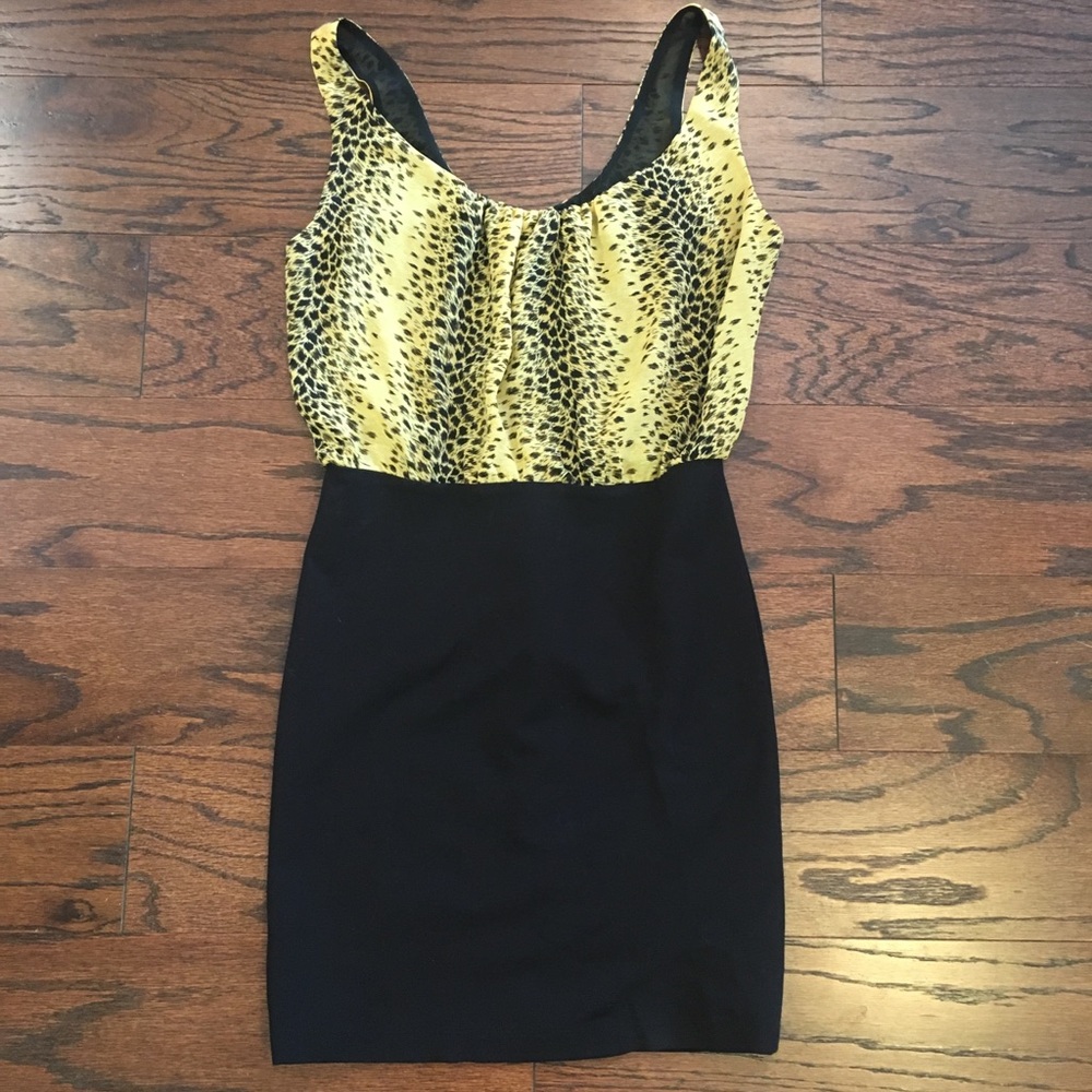 Guess dress — open back, very flattering!